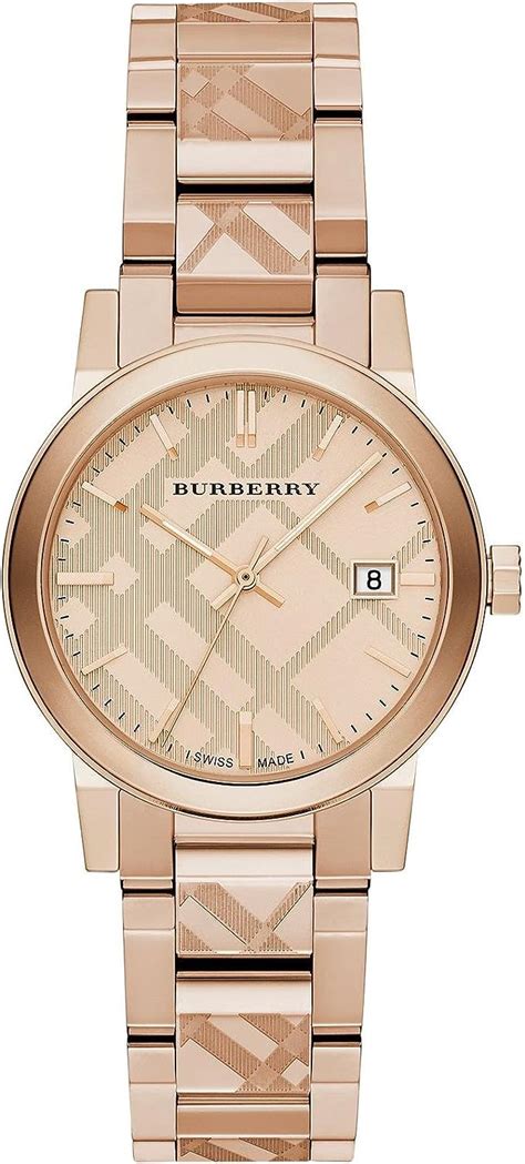 burberry rose gold tone watch|Burberry The City Rose Dial Rose Gold.